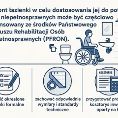 Dofinansowanie PFRON na remont łazienki: Poradnik krok po kroku