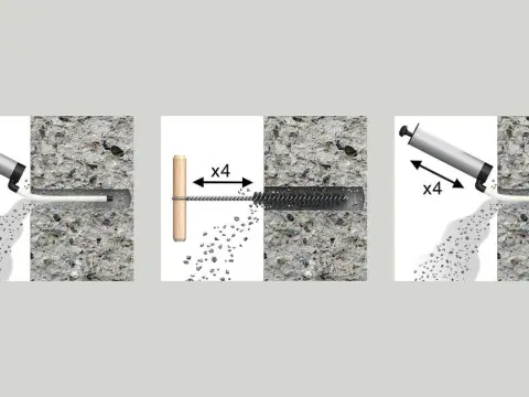 Prawidłowy montaż kotwy chemicznej: Uniknij 6 kluczowych błędów