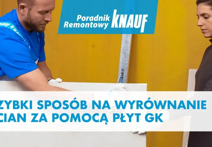 Jak skutecznie wyrównać krzywe ściany? Tynk czy płyty g-k?