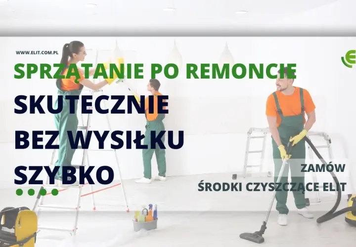 Sprzątanie po remoncie: Usuń pył budowlany jak profesjonalista!