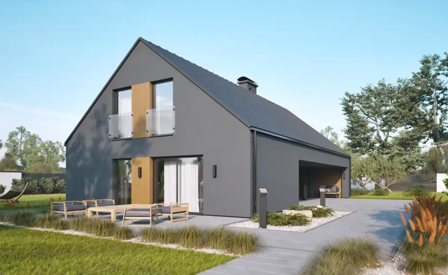 Elewacja domu 140m2 - Ile kosztuje i gdzie nie przepłacić?
