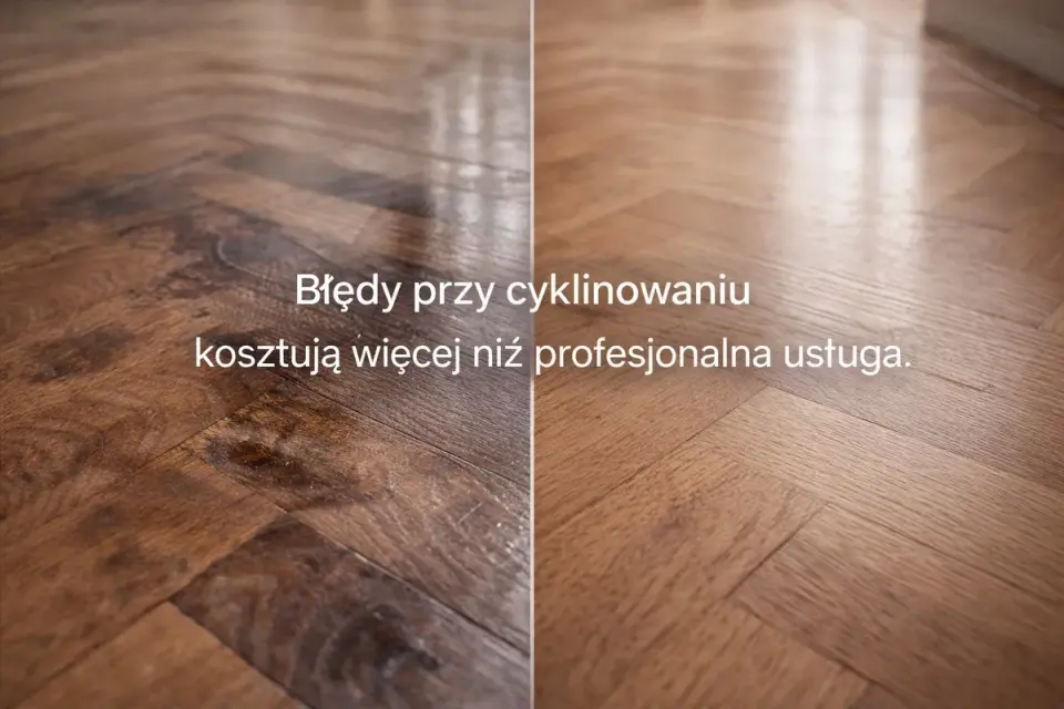 Cyklinowanie podłogi drewnianej bez błędów - koszty i efekty